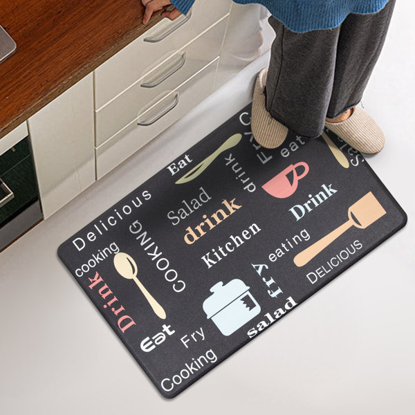 Bless international Mollykate Anti-Fatigue Non-Skid Kitchen Mat