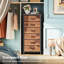 Grande commode pour chambre à coucher, commode 6 tiroirs et commodes, commode en tissu pour placard, chambre à coucher, table de chevet, table de bout avec structure en métal, tour de rangement avec bacs en tissu, brun rustique
