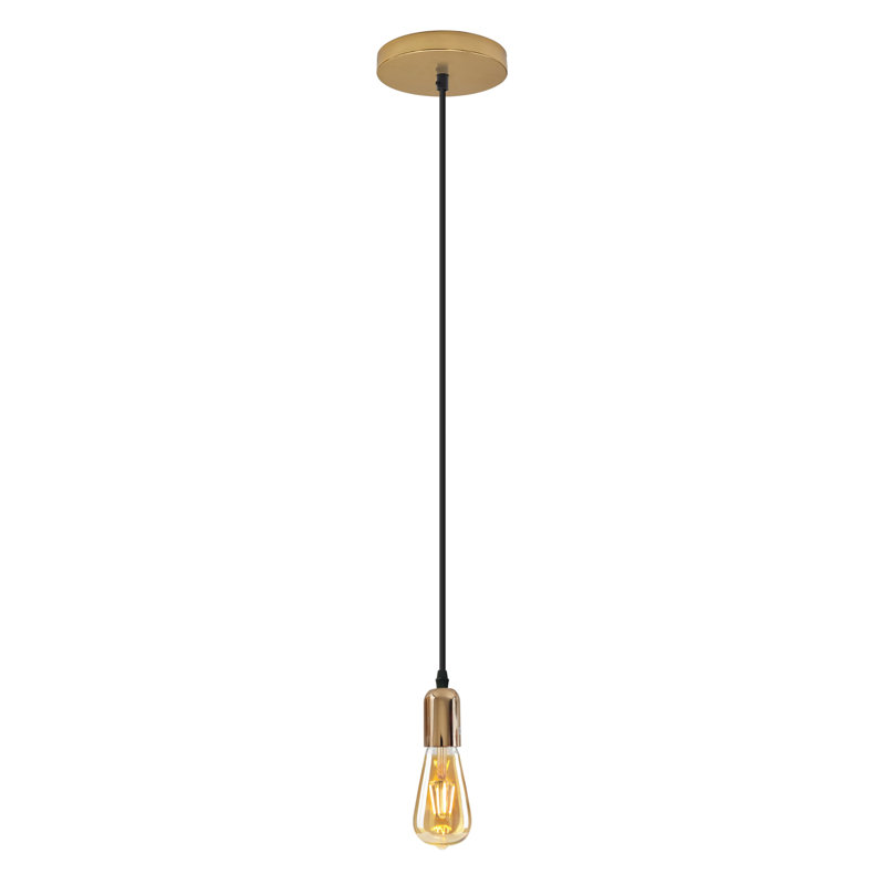 Armida - Light French Gold Cluster Pendant, 1