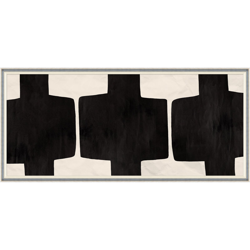 Noir et blanc abstrait 3 III (Var. 3)