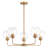 28'' 5 - Light Sputnik Sphere Modern Glass Bubble Chandelier-306460112