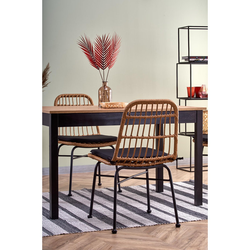 Ekram Metal Base Dining Table