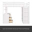 Lit mezzanine avec tiroirs, bureau et garde-robe-979162247-979162241