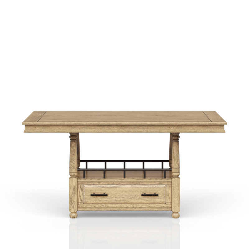Bellamy Lane Counter Table - Carmel Finish
