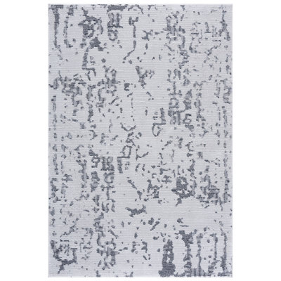 Slate Performance Abstract Rug