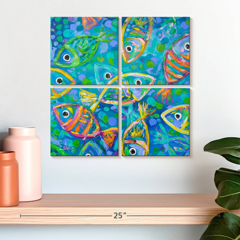 Brampt Rolling In The Deep, 18" H x 18" W