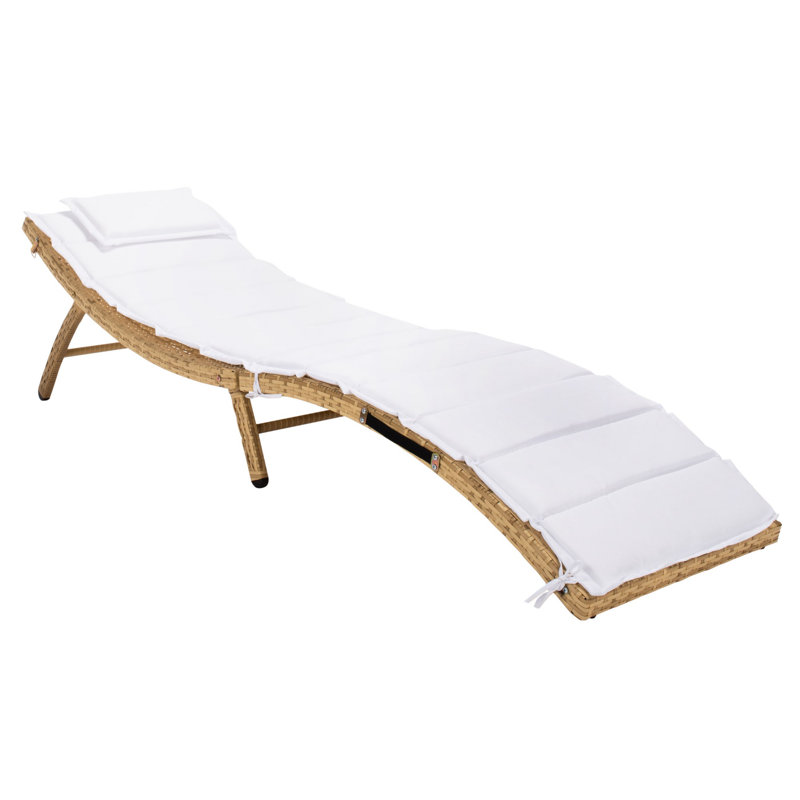 Ensemble de chaises longues 3 pièces Latéralria, Naturel