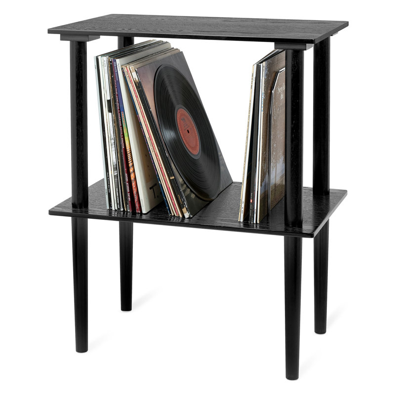 27 " H Media Shelves, Black