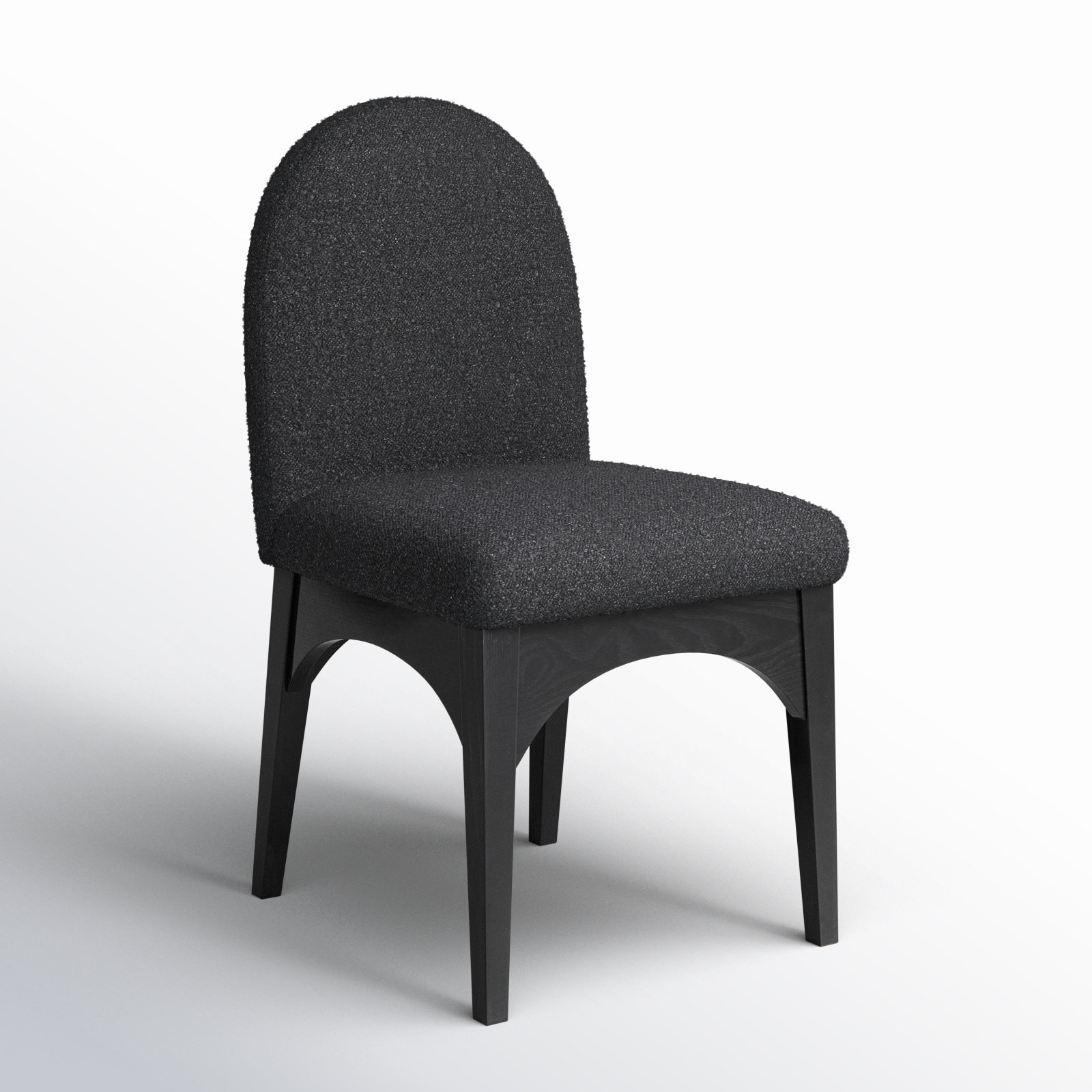 Waldorf Dining Chair, Black, Black