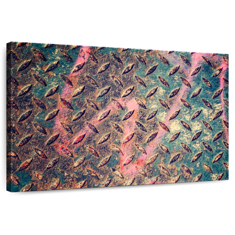 Kerner Abstract Metal Plate