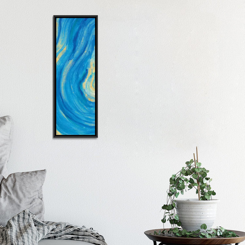 «Rareté III», impression sur toile tendue, H 36 po x l 12 po x P 1,5 po, Toile avec cadre noir