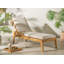 Caledonia Brazilian Teak Chaise Lounge