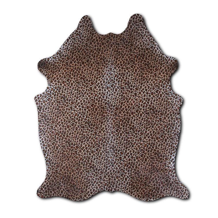 Foundry Select Cowhide Animal Print Rug | Wayfair