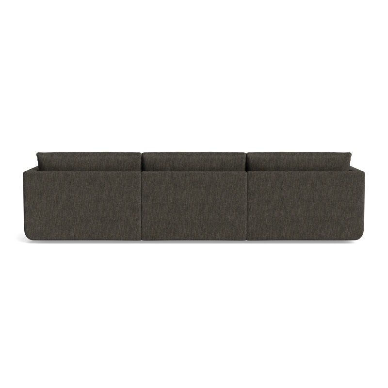 Eva Modular Sofa, Performance Weave - Onyx