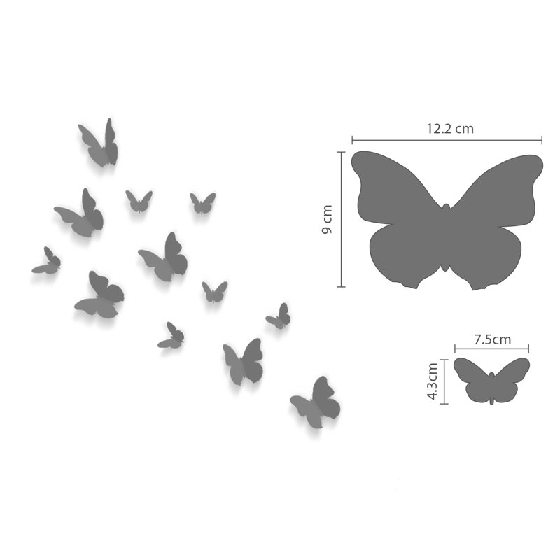 Insects Non-Wall Damaging Wall Decal