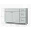 Base de meuble-lavabo simple 48 po Disar-111530668