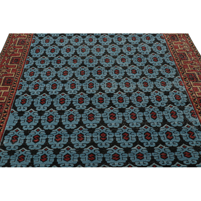 One-of-a-Kind 6’5”x9’4” Hand Knotted Area Rug