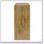 Table de bout en bois à colonne carrée MGO H33,75, finition vieillie pour l'intérieur et l'extérieur