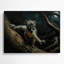 Faune, art mural gris-1315794406
