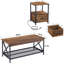 Ensemble de 3 tables basses
