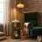 Round Side Table with Storage, 3-Tier Small Accent End Table for Living Room, Bedroom, Bedside, Office, Space-Saving Nightstand - Avocado-959786762