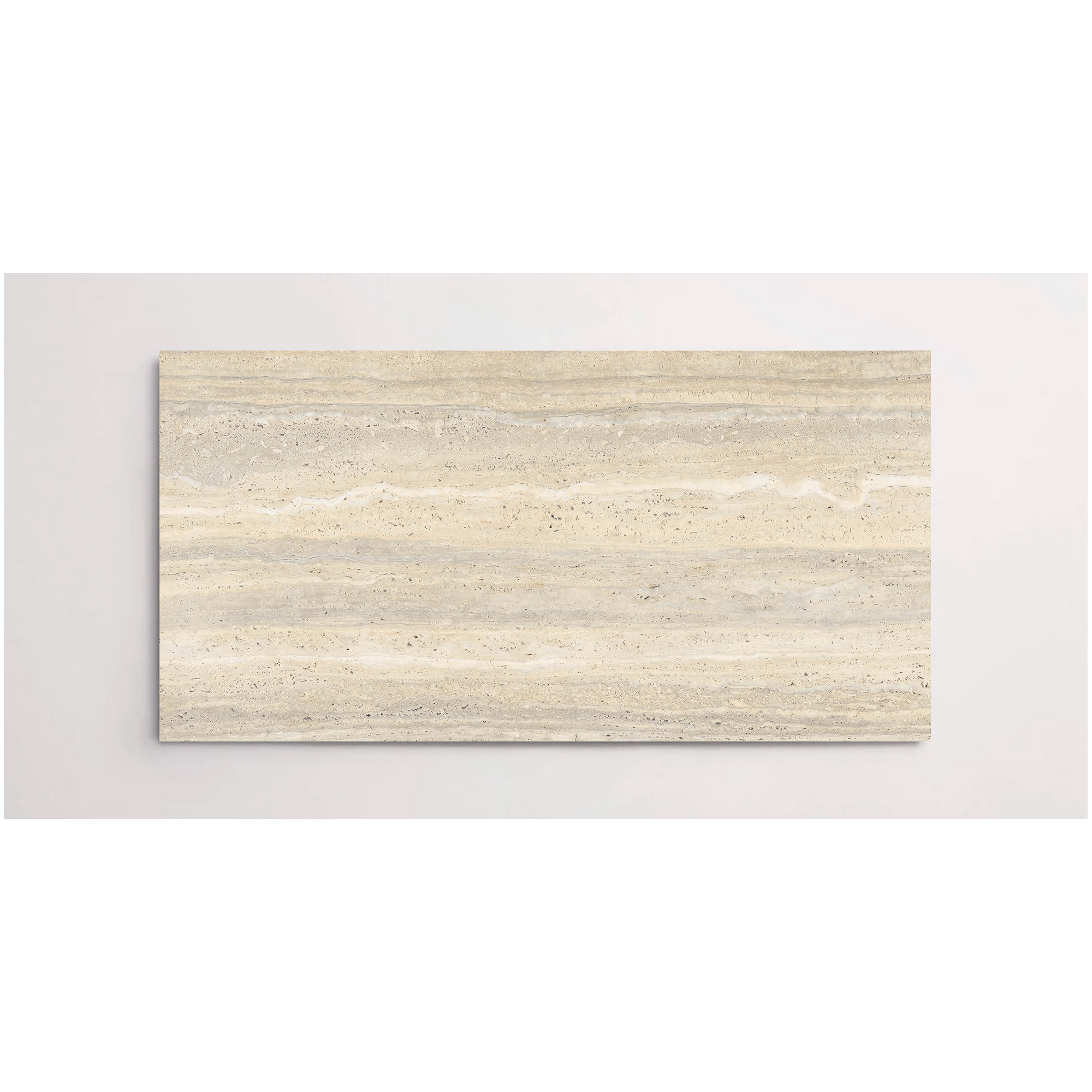 Travertino 24" x 48" Matte, Crema