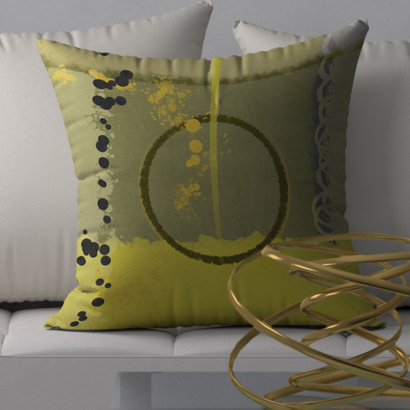 Housse de coussin décoratif carrée « New » par auhert, H 24 po x l 24 po