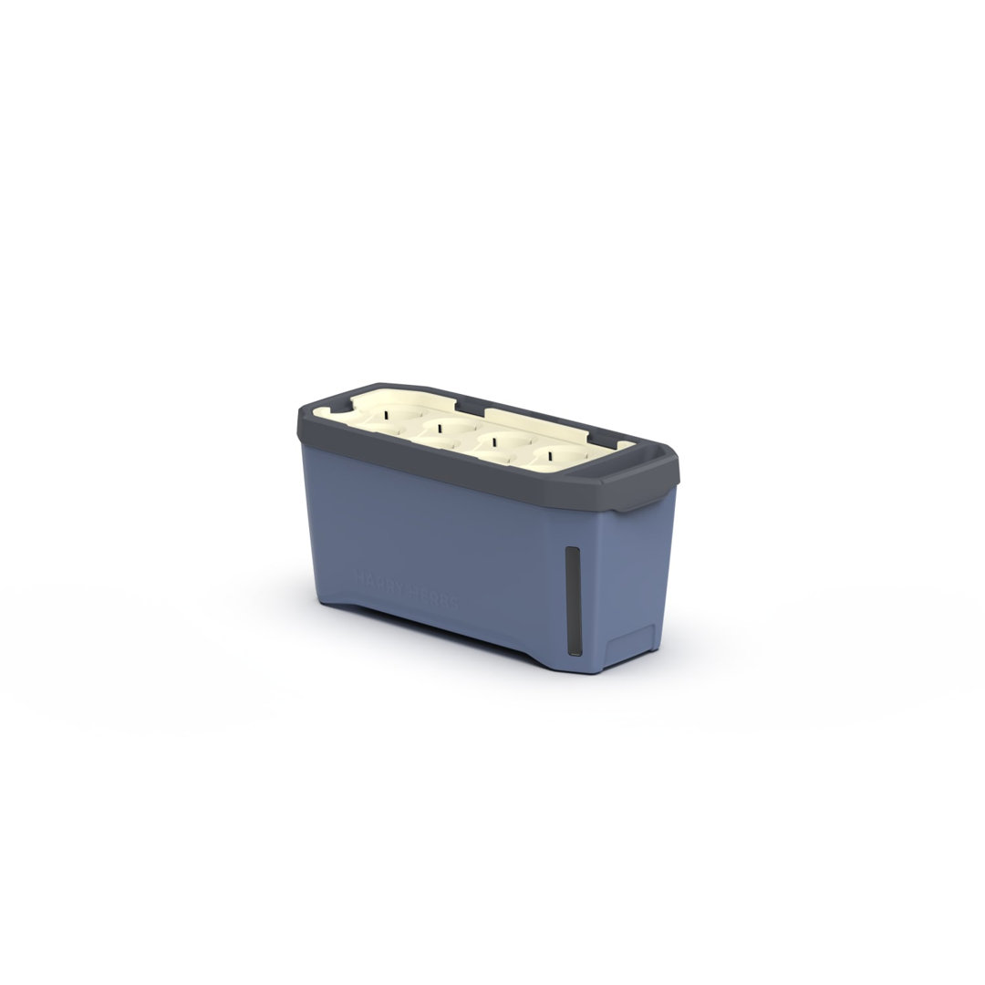 Harry Herbs 4-in-1 Planter Pot for Herbs, Self-watering system, 0.5L water reservoir, 5L soil capacity