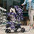 Foldable Pet Dog and Cat Stroller with Adjustable Canopy Storage Basket and Cup Holder for Small and Medium Pets