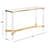 Nikkayla 51'' Glass Top Console Table-2141383297