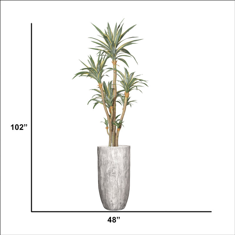 102'' Faux Agave Tree