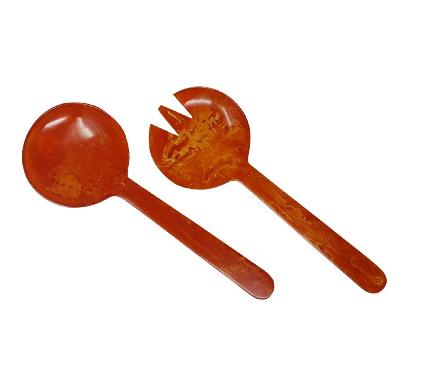 BIDKhome Salad Servers Set Of 2 Resin Dia 11" | AllModern