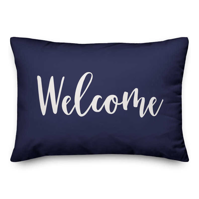  Rectangular Pillow Cover & Insert, Navy