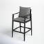 Cayman Aluminum Outdoor Bar Stool with Cushion-66603315