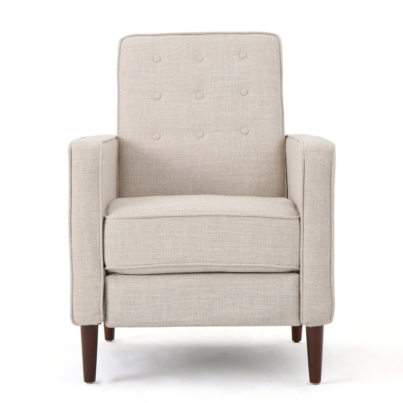 Fauteuil d'appoint, Tissu couleur blé