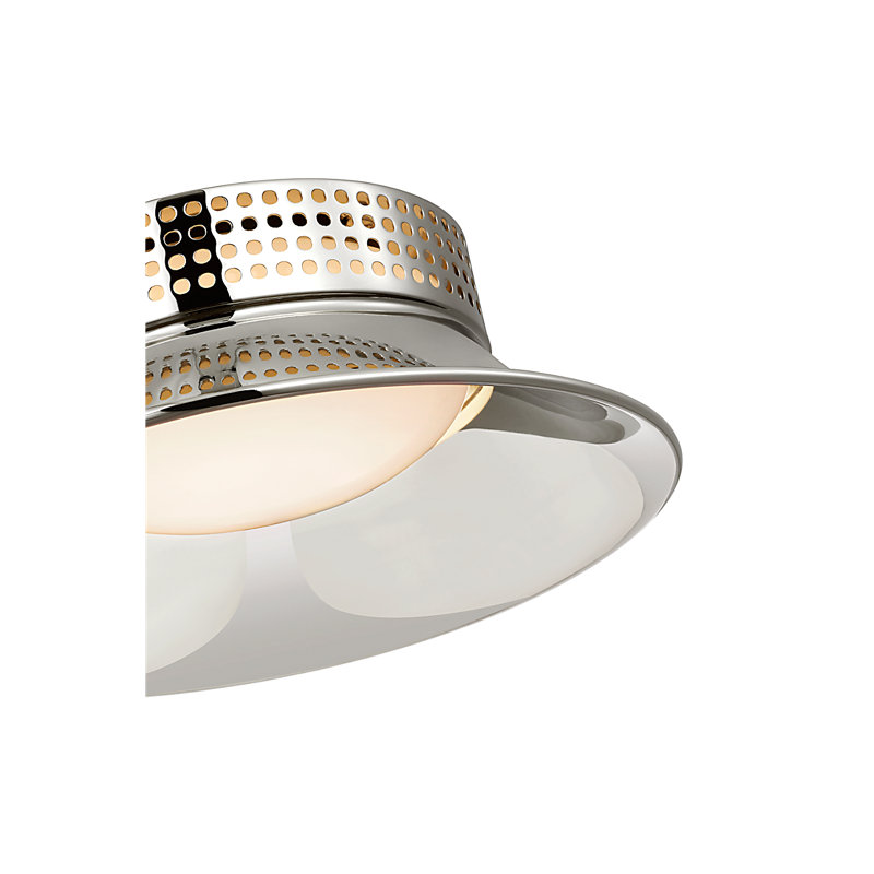 Kelly Wearstler 1 - Light LED Flush Mount, Polished Nickel