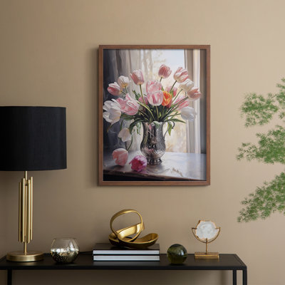 FLORAL Series DCCCIX Framed Print - Solid Wood