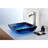 ANZZI Viace 15.13 " Tempered Glass Square Bathroom Sink with Faucet-19378744