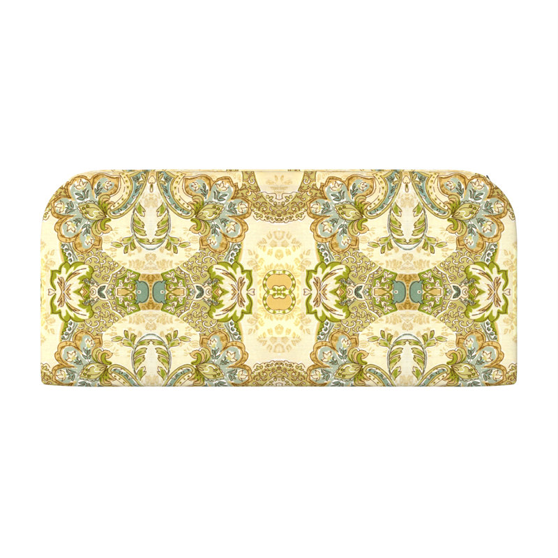 Indoor/Outdoor Bench Loveseat Cushion, Blue/Brown/Green/Yellow/Tan