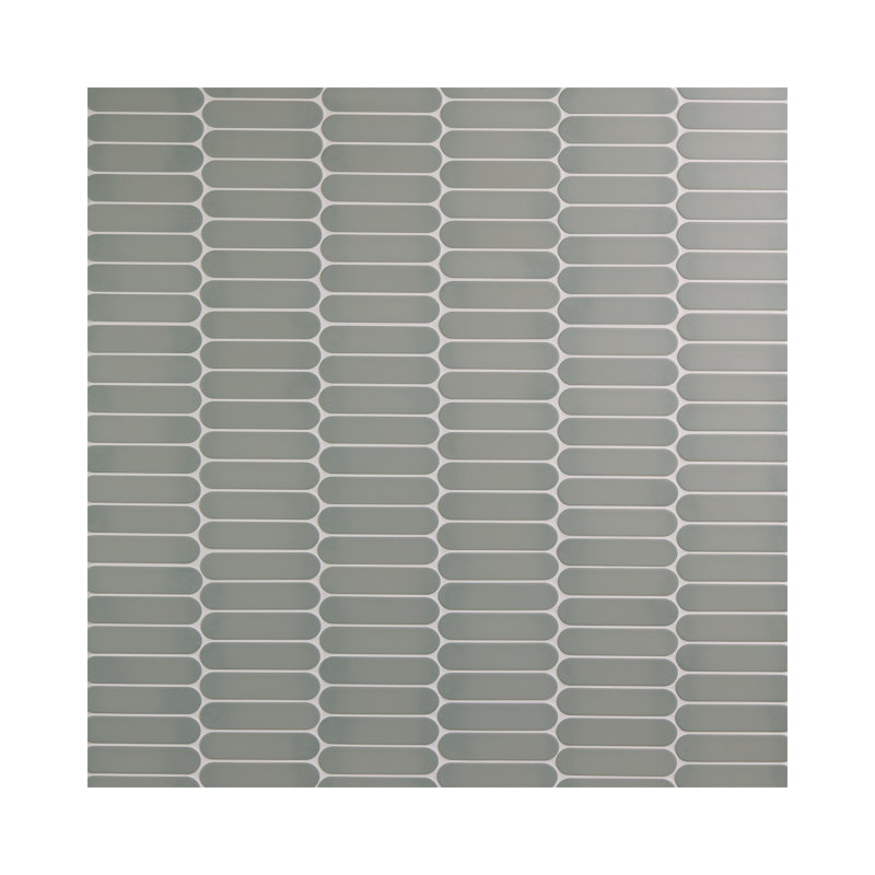 Artefino Element 1-1/2" x 6" Capsule Mosaic (10 PC Per Carton) (10.00 SQFT Per Carton), Stone