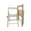Chaise polyvalente pliable en bois massif pour diverses occasions et espaces