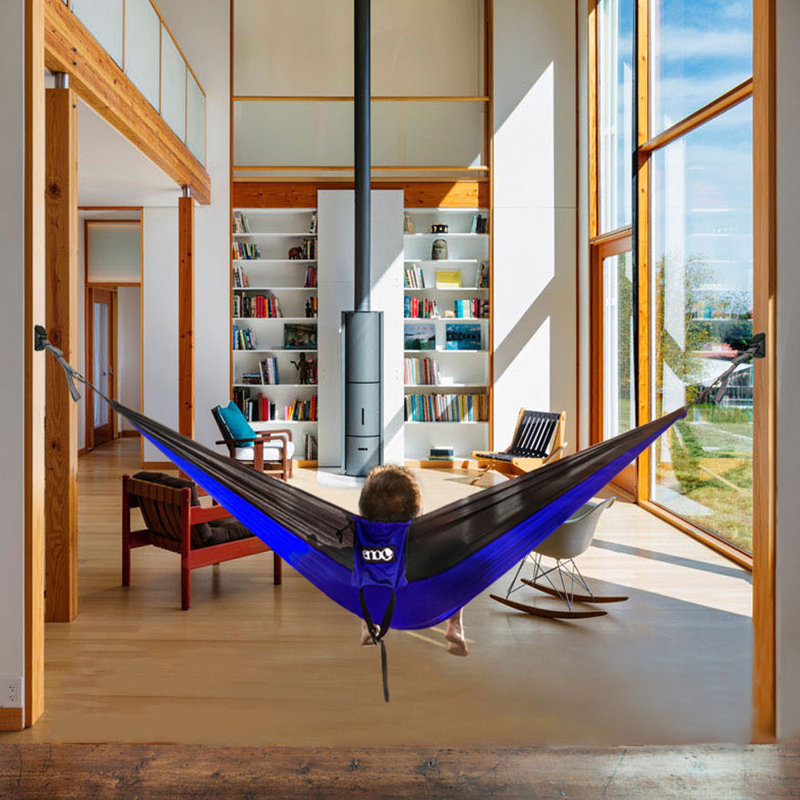 Charcoal Adjustable Aluminum Hammock Hanging Kit
