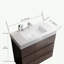 Meuble-lavabo autoportant de 36 po avec évier, grand meuble-lavabo autoportant pour salle de bain moderne, lavabo une pièce sans drain ni robinet, pré-assemblé-107238836-107238833