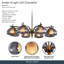 Ember 8-Light LED Chandelier