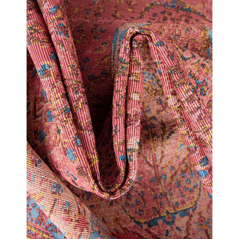 Indoor/Outdoor Traditional Area Rug, Runner 2' x 8'