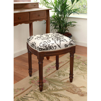 Camey Solid Wood Accent Stool