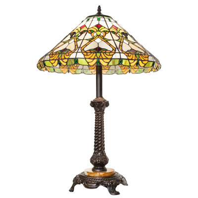 Meyda Tiffany & Stained Glass Table Lamp