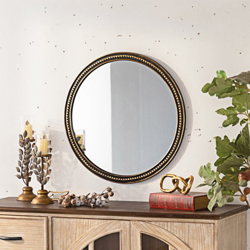 Miroir mural rond