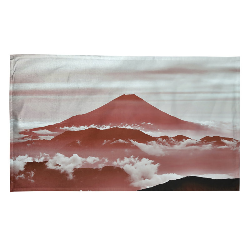 Tea Towel Kitchen Towel, Cotton Twill, Red