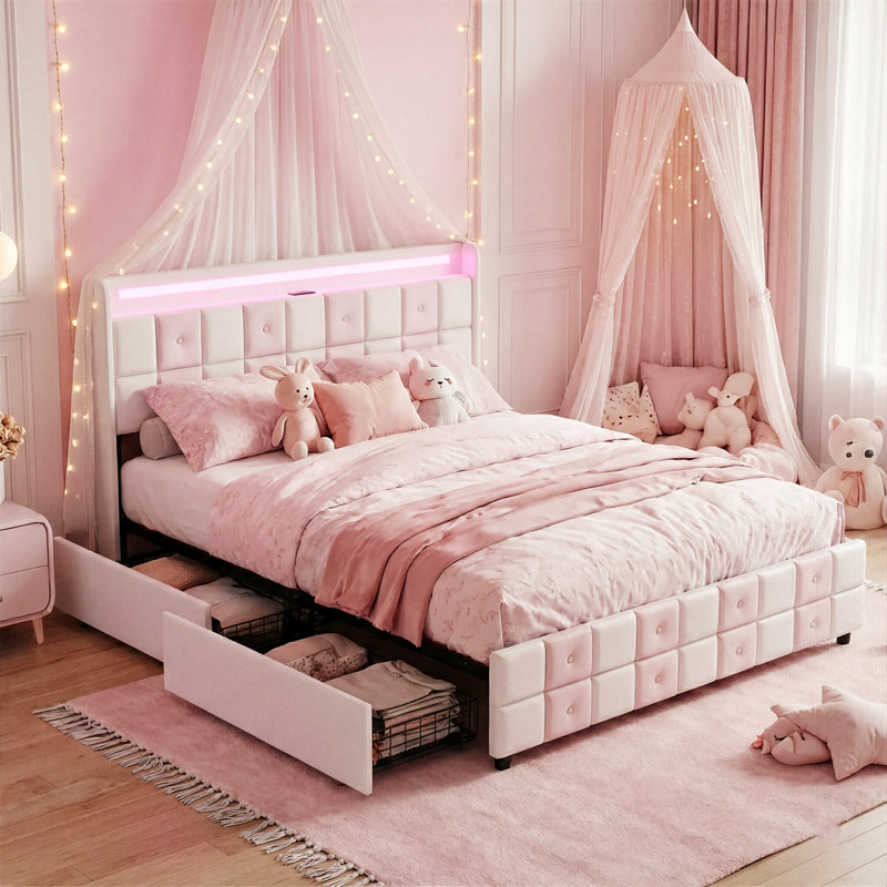 Upholstered Bed, European Kingsize (160 x 200 cm)